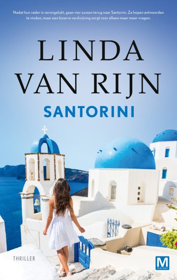 Omslagbeeld Santorini van Linda van Rijn